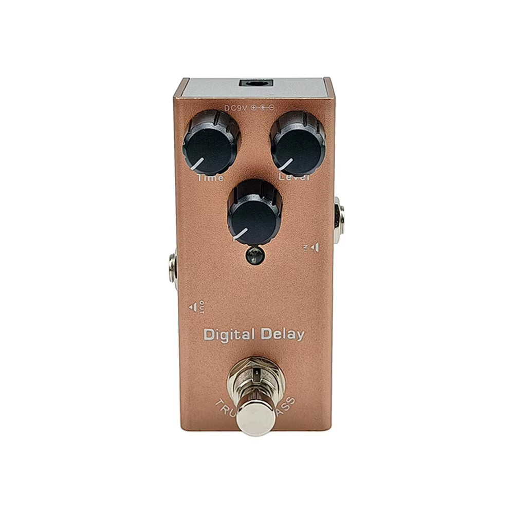 Professional Electric Guitar Effects Pedal: Vintage Overdrive, US Dream, Classic Chorus, Vintage Phase, Tremolo, Analog Delay, Digital Delay, Ultimate Drive