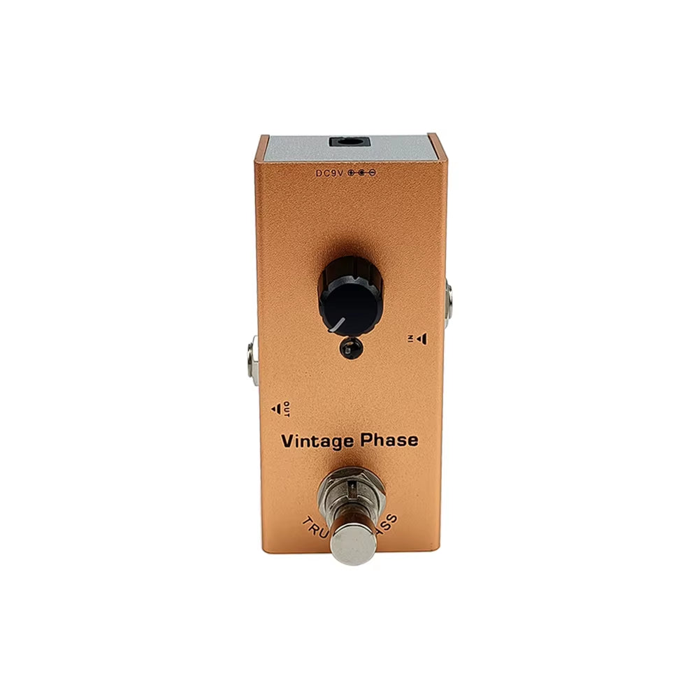 Professional Electric Guitar Effects Pedal: Vintage Overdrive, US Dream, Classic Chorus, Vintage Phase, Tremolo, Analog Delay, Digital Delay, Ultimate Drive