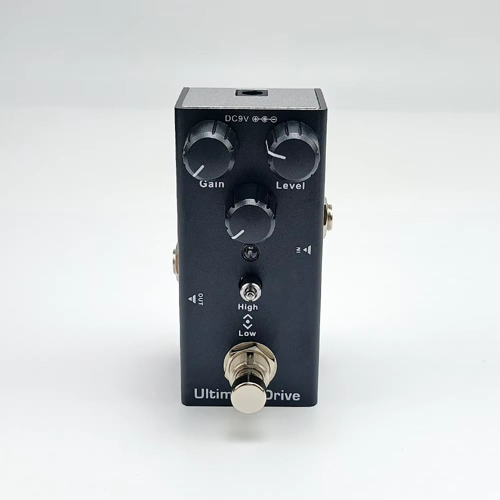 Professional Electric Guitar Effects Pedal: Vintage Overdrive, US Dream, Classic Chorus, Vintage Phase, Tremolo, Analog Delay, Digital Delay, Ultimate Drive