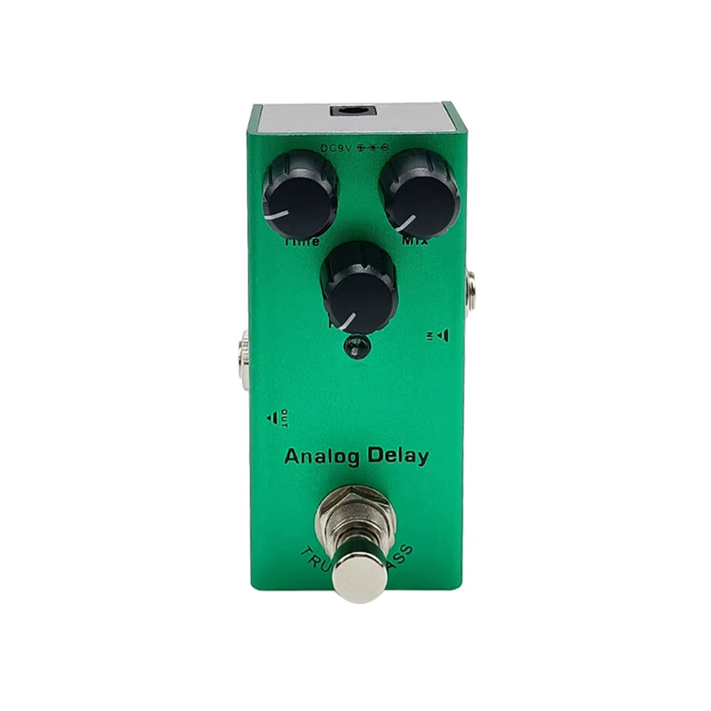 Professional Electric Guitar Effects Pedal: Vintage Overdrive, US Dream, Classic Chorus, Vintage Phase, Tremolo, Analog Delay, Digital Delay, Ultimate Drive