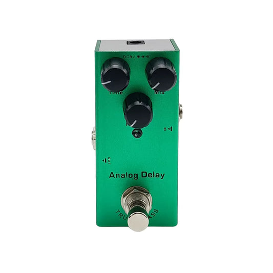 Professional Electric Guitar Effects Pedal: Vintage Overdrive, US Dream, Classic Chorus, Vintage Phase, Tremolo, Analog Delay, Digital Delay, Ultimate Drive