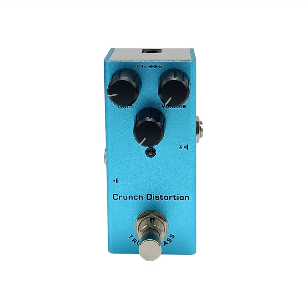Professional Electric Guitar Effects Pedal: Vintage Overdrive, US Dream, Classic Chorus, Vintage Phase, Tremolo, Analog Delay, Digital Delay, Ultimate Drive