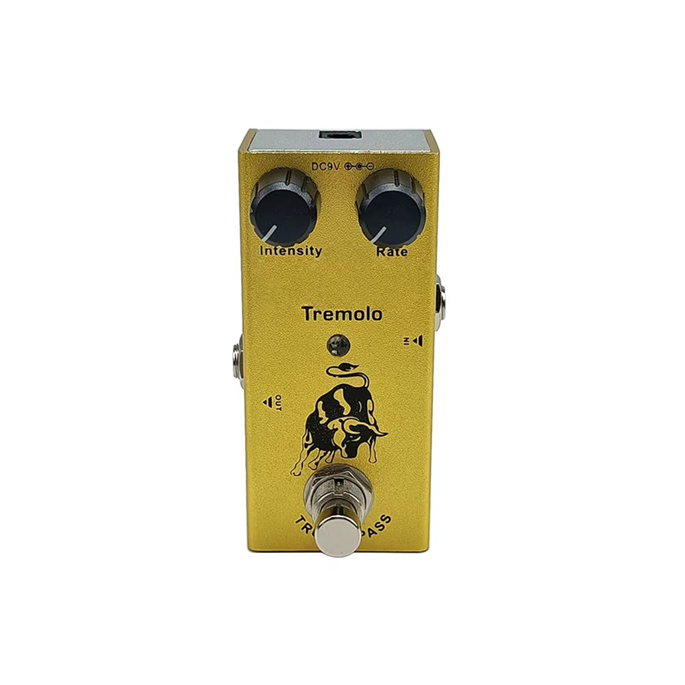 Professional Electric Guitar Effects Pedal: Vintage Overdrive, US Dream, Classic Chorus, Vintage Phase, Tremolo, Analog Delay, Digital Delay, Ultimate Drive