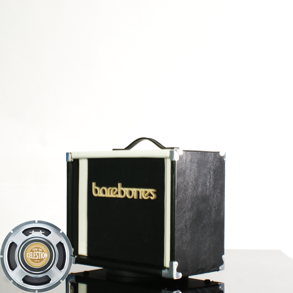 Enceinte de guitare barebones 1x10" 8ohm Celestion Greenback. Fabriqué au Royaume-Uni - LIVRAISON GRATUITE AU ROYAUME-UNI