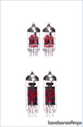 JJ 2 x ECC83 (12AX7) 2 x MATCHED PAIR EL84 (6BQ5) Vacuum Tube / Valve by barebonesAmps