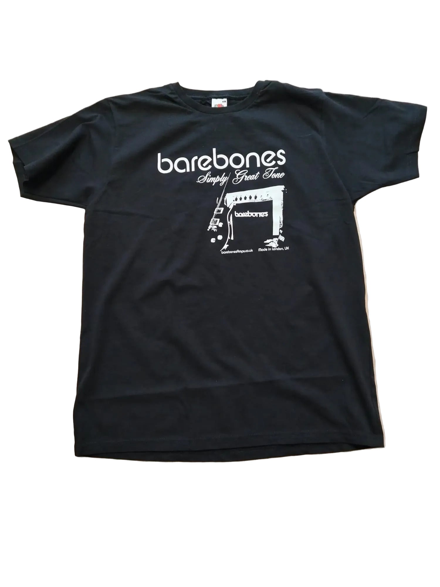 barebones T Shirt Fitted Black