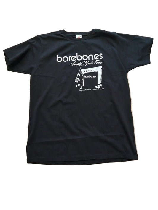 barebones T Shirt Fitted Black