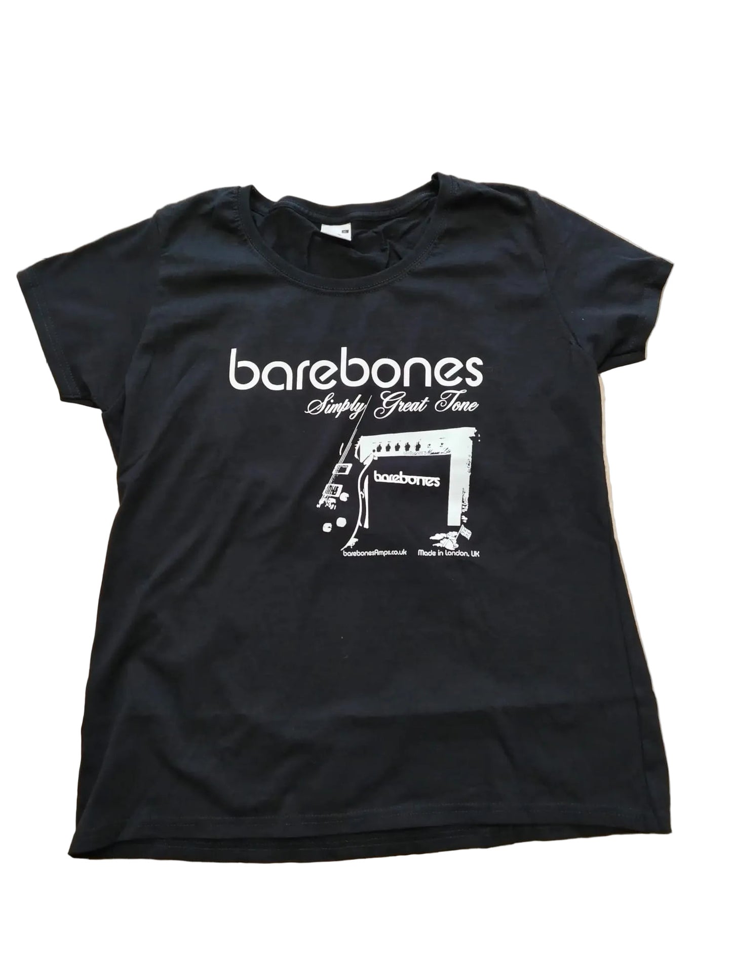 barebones T Shirt Ladyfit Black
