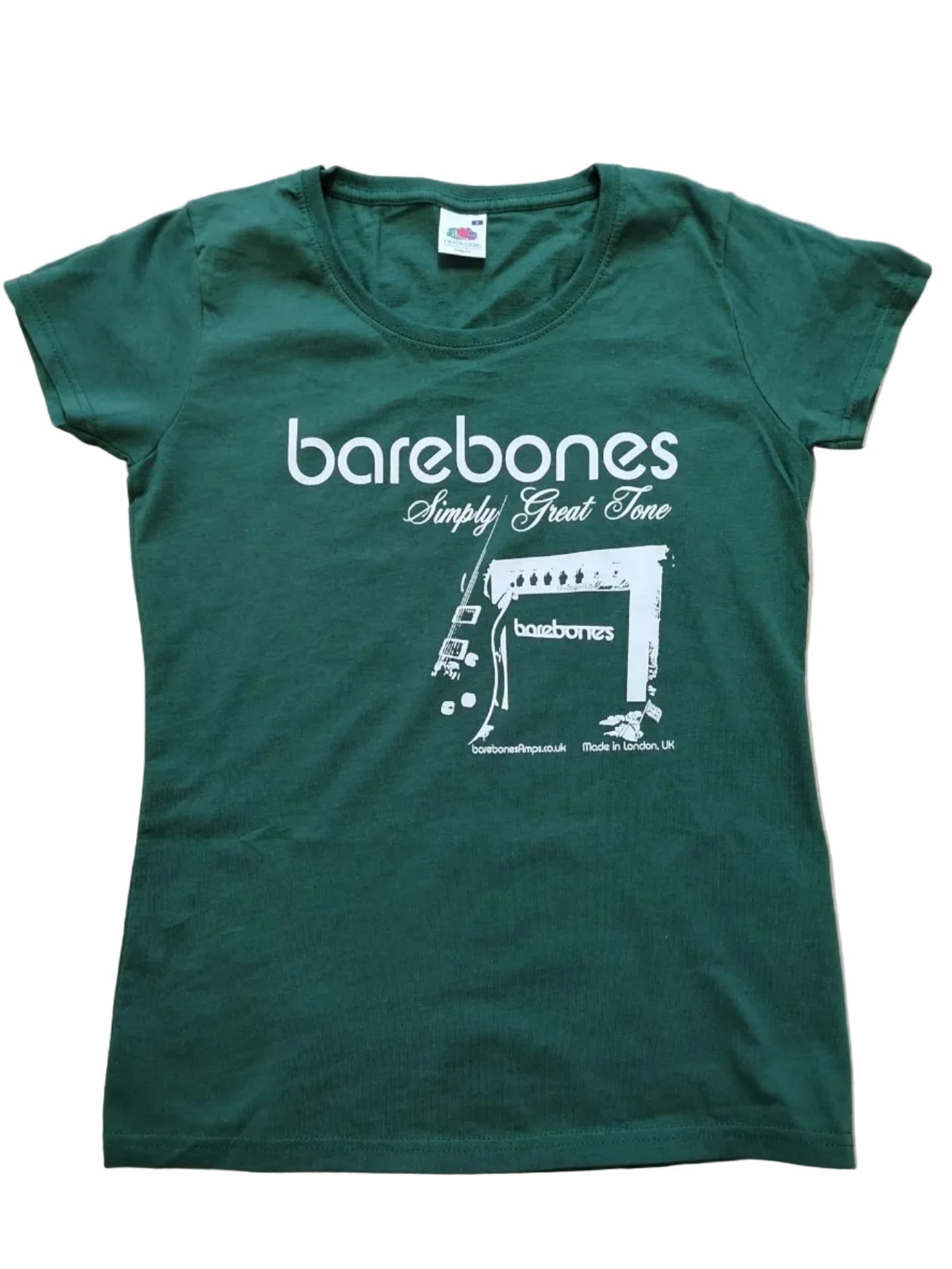 barebones T Shirt Ladyfit Green