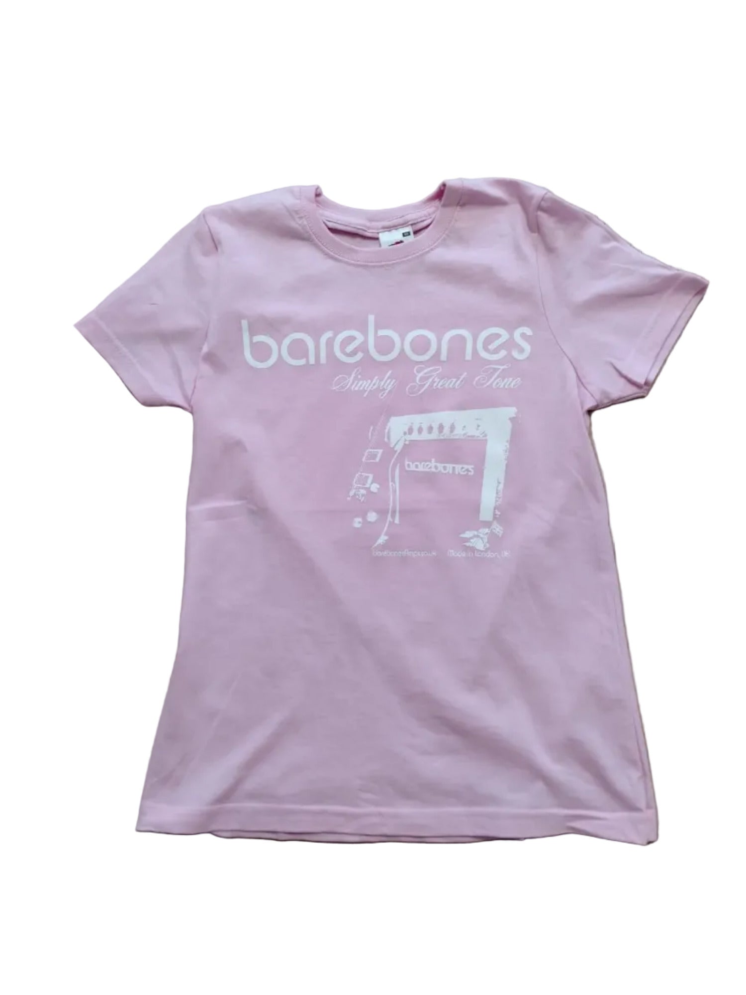 barebones T Shirt Pink Ladyfit