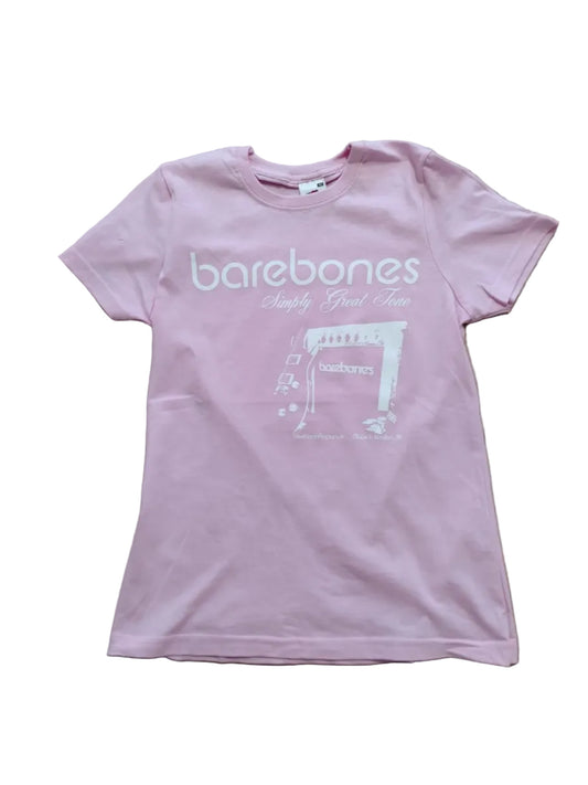 barebones T Shirt Pink Ladyfit