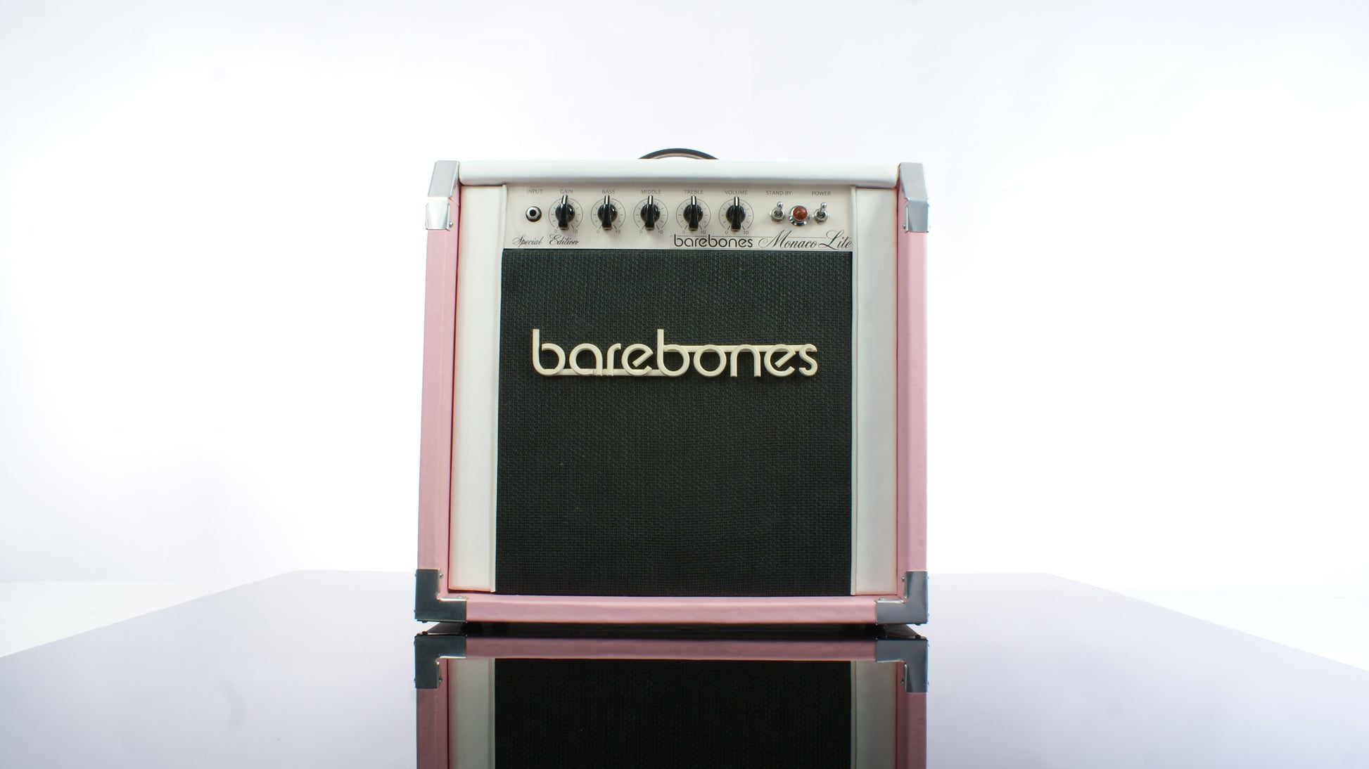 barebonesAmps Monaco Lite SE Pink - Handwired All-Valve Guitar Amplifier - Made in the UK