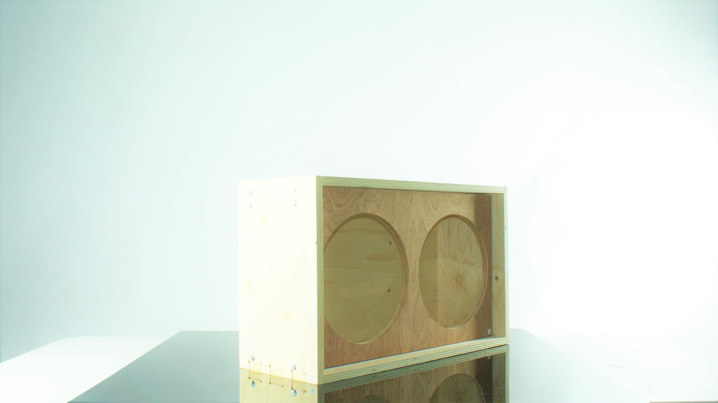 2x12" British Made Self-Build DIY Speaker Cabinets by barebonesAmps