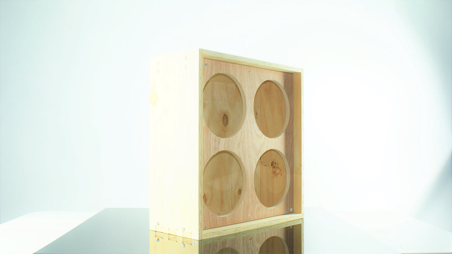 4x10" British Made Self-Build DIY Speaker Cabinets by barebonesAmps