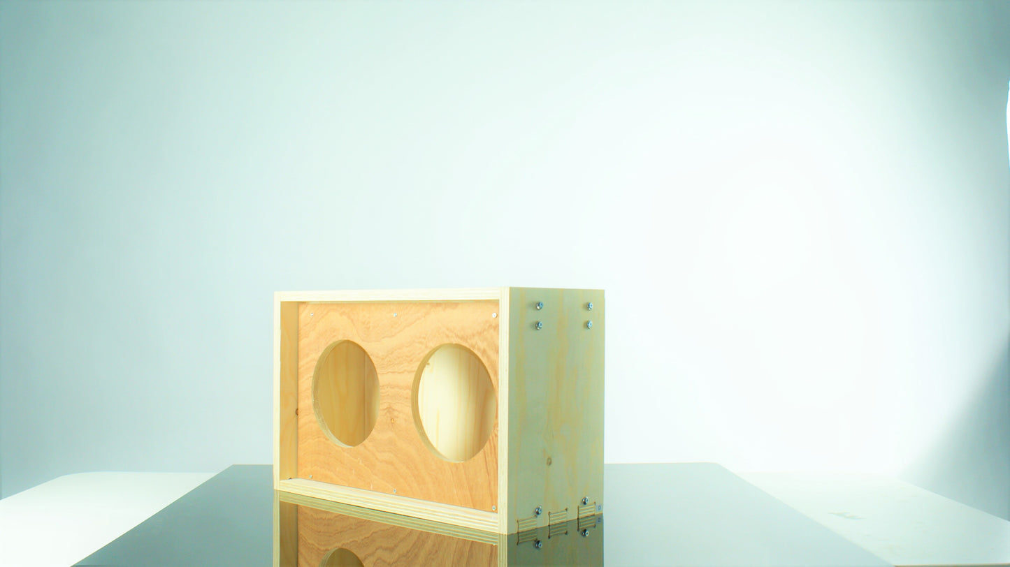 2x8" British Made Self-Build DIY Speaker Cabinets by barebonesAmps