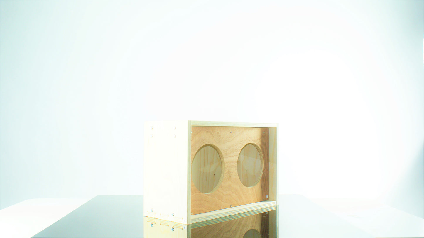 2x8" British Made Self-Build DIY Speaker Cabinets by barebonesAmps