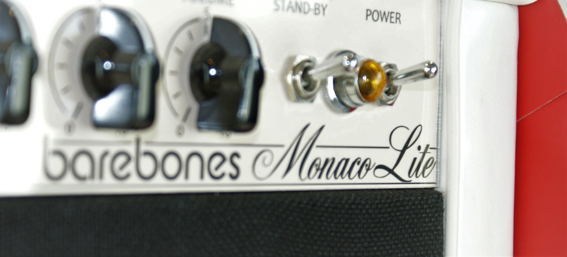 barebonesAmps Monaco Lite SE Red - Handwired All-Valve Guitar Amplifier - Made in the UK